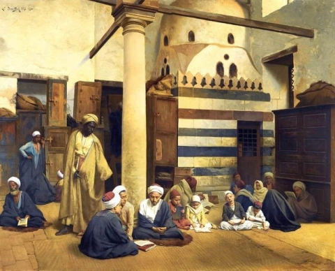 In der Madrassa 1890