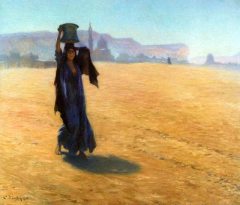 水を運ぶ人 1920