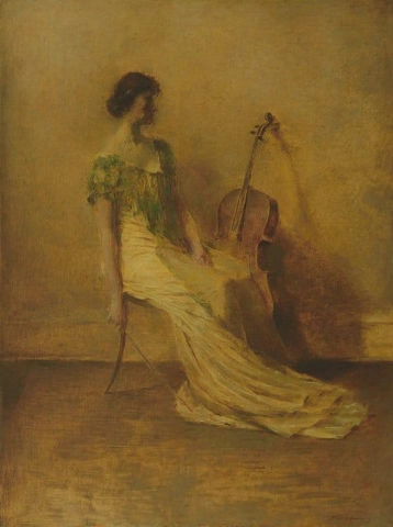 Een kunstenaar ca. 1916
