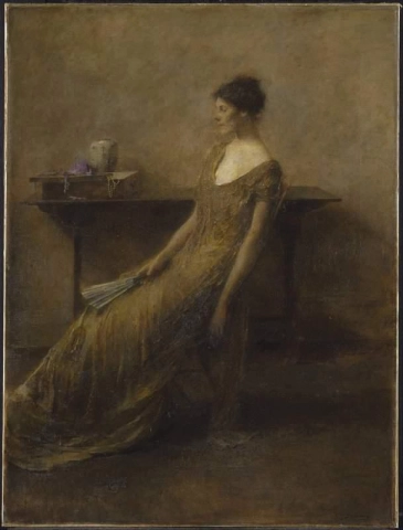 Дама в золоте, около 1912 года.