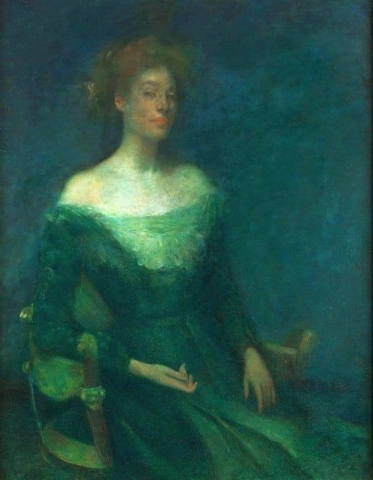 Lydia In Green 1898