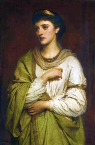 Eine römische Jungfrau 1879