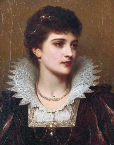 Эми Робсарт, около 1888 г.