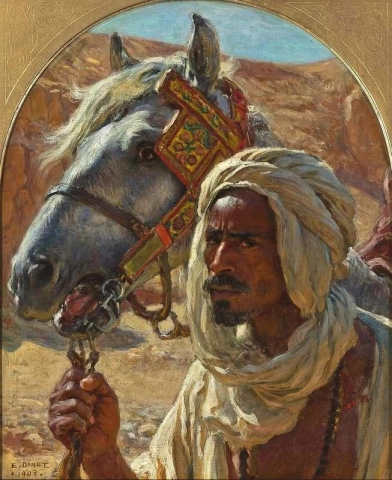 L'arabo e il suo cavallo 1903