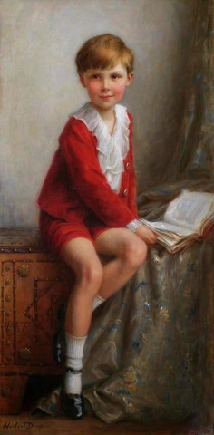 Bwg Oates 중위의 테디 아들의 초상화 1919