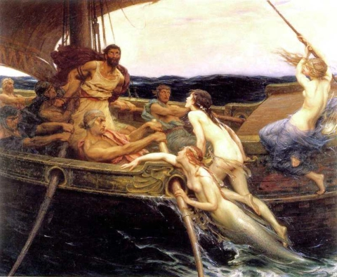 Ulysses og sirenene 1909