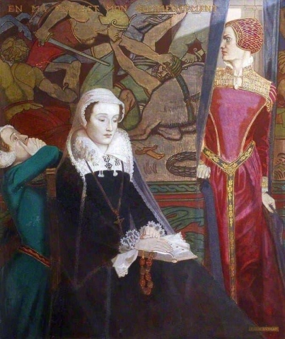 Mary Koningin van Schotland 1542 1587 in Fotheringhay 1929
