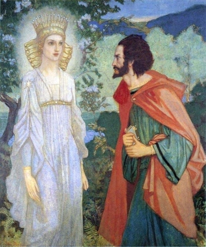 Merlino e la regina delle fate