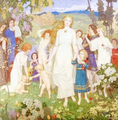 De komst van de bruid 1917
