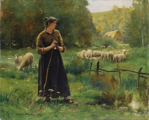 A jovem pastora