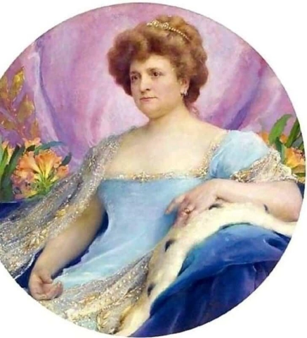 Ein Porträt von Karla Novorna 1912