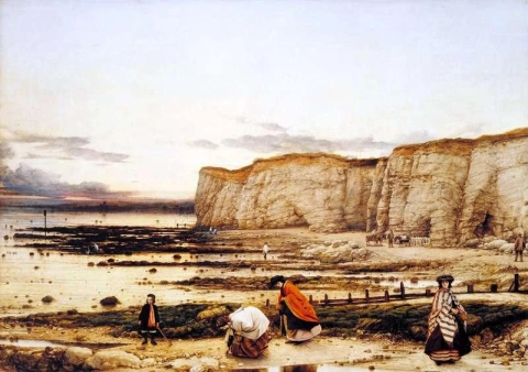 Pegwell Bay Kent - Un ricordo del 5 ottobre 1858 1858-60