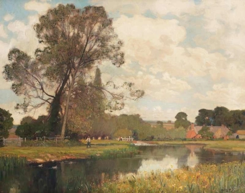 De Lambbourne-vallei ca. 1908