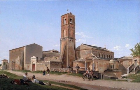 Agnese Fuori Le Mura 罗马 1815