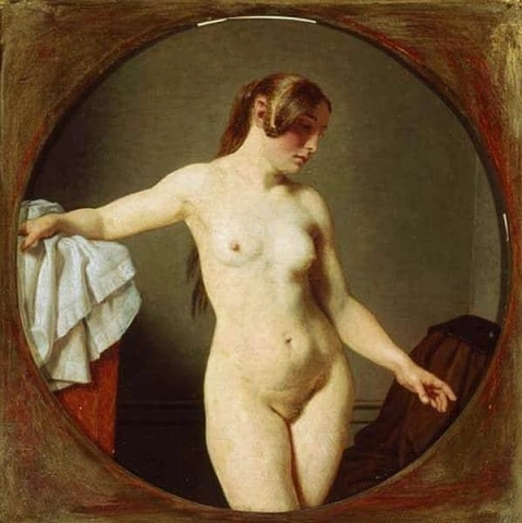 Vrouwelijk model Florentijns 1840