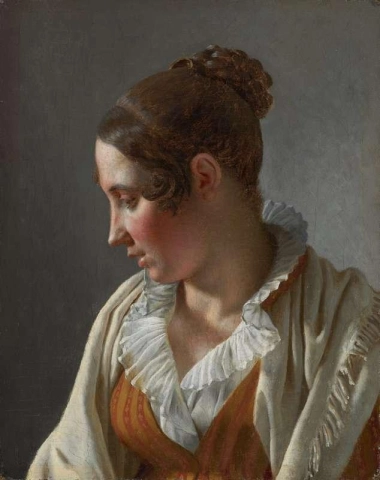 Retrato de Emilie un modelo 1813