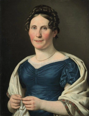 Portrait Of Mrs Wad 1824