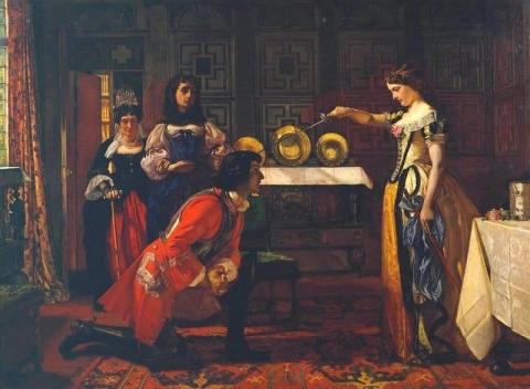 Beatrix Knighting Esmond 1857