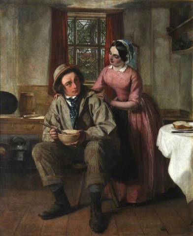 Charles Dickens spielt Sir Charles Coldstream 1850