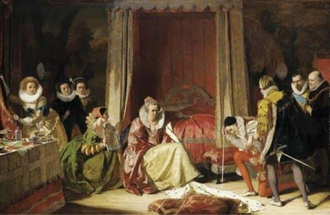 Dronning Elizabeth oppdager at hun ikke lenger er ung 1848