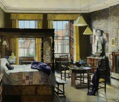 Dormitorio Bar Casa Beverly East Riding de Yorkshire 1935
