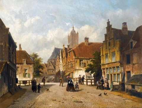 Una calle holandesa