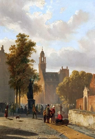 Etter kirken 1855