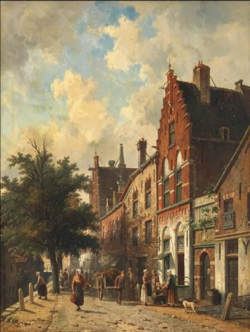 Vilkas Street Scene Delft