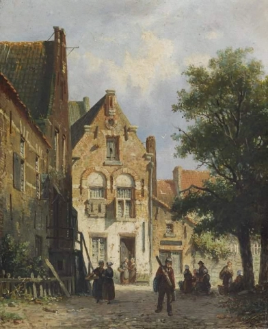 Zonnig Straße ca. 1880-85