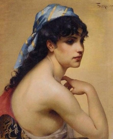 Eine spanische Schönheit 1877