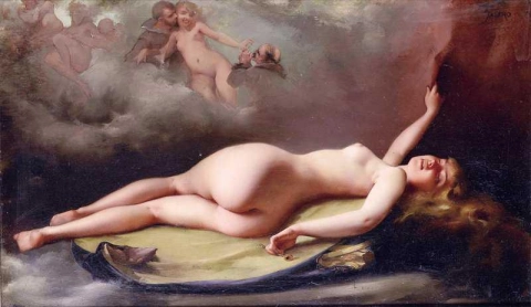 Liggende naken 1879