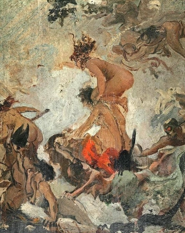 Witches Gathering Ca. 1878