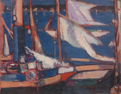 Boote in Royan 1910