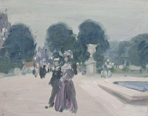 リュクサンブール公園の夕べ 1907