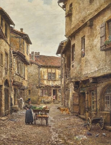 Торговец «Временами года», 1910 год.