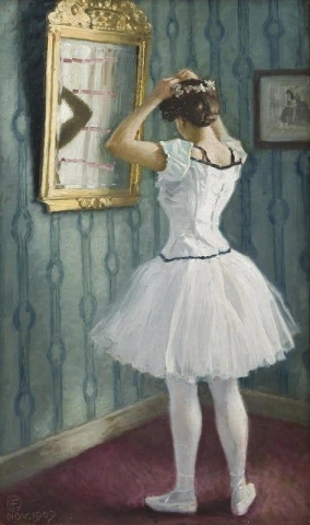 Preparing For The Ballet 1909