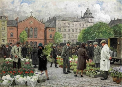 Il mercato dei fiori