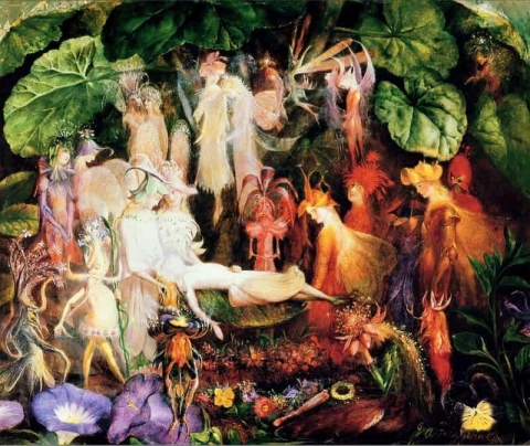 The Fairy S Funeral 1864