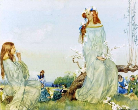 Drottning Guinevere S Maying 1911
