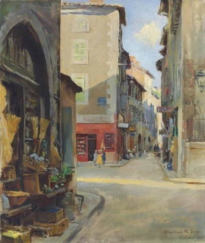 Street Corner Каор 1925