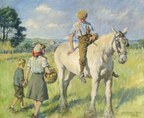 Фермерский мальчик, 1944 год.