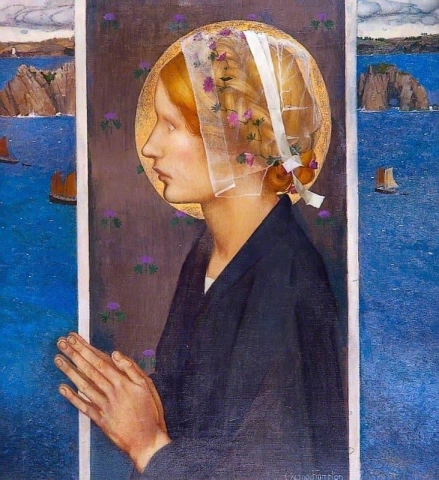 Eine Madonna aus der Bretagne, ca. 1913