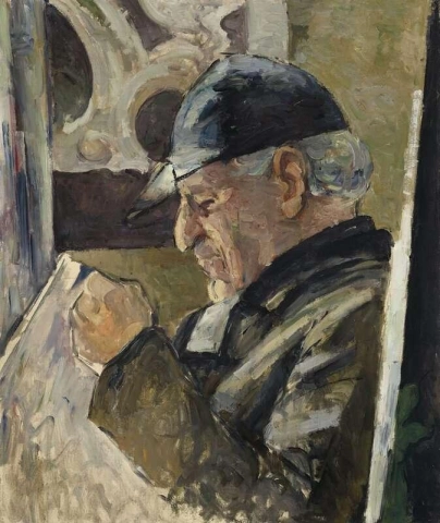 Portrait Of Louis-Auguste Cezanne Pere De L Artist Ca. 1870