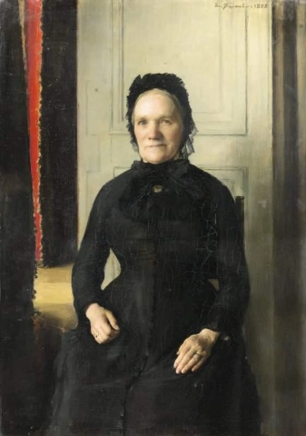 Madame Coquelin Mere 1885
