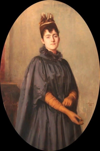 Портрет Камиллы Мажорель 1888