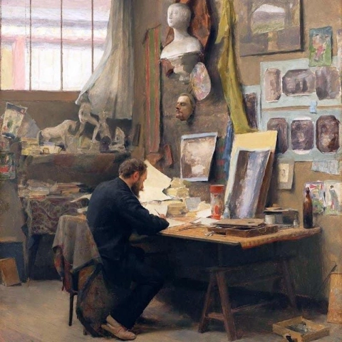 ヴィクトル・プルーヴェの肖像