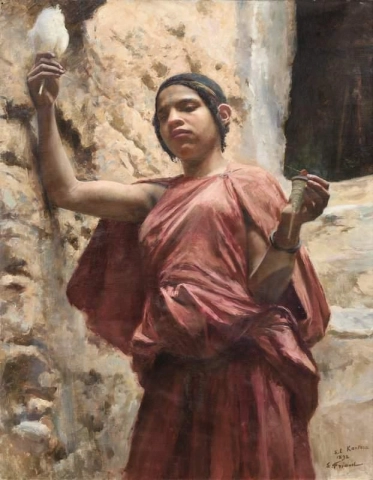 Прядильщица из Эль-Кантары 1892 г.