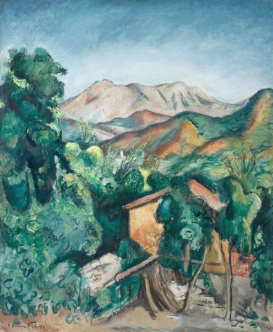 Landscape Les Jars Ca. 1920