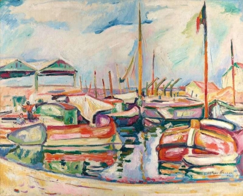 Barcaças Antuérpia 1906