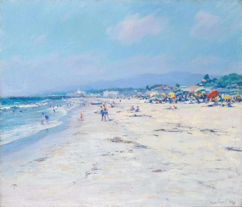 La playa de Santa Mónica 1921